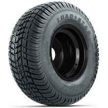 Load image into Gallery viewer, GTW 10″ Steel Matte Black 3:5 Offset Wheels &amp; 205/65-10 Load Star Tires – Set of 4