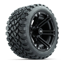 Load image into Gallery viewer, GTW 14″ Specter Matte Black Wheels &amp; 23x10-14 Nomad Tires – Set of 4