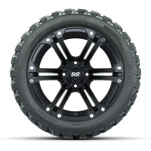 Load image into Gallery viewer, GTW 14″ Specter Matte Black Wheels &amp; 23x10-14 Nomad Tires – Set of 4 — additional view