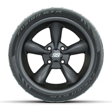 Load image into Gallery viewer, GTW 14″ Godfather Matte Gray Wheels &amp; 205/40-R14 Fusion GTR Tires – Set of 4 — additional view