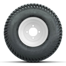 Load image into Gallery viewer, GTW 8″ Steel White Wheels &amp; 18x8.5-8 S-Tread Tires – Set of 4 — additional view