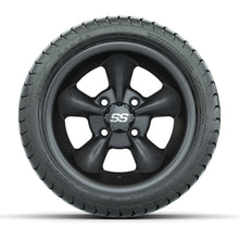 Load image into Gallery viewer, GTW 12″ Godfather Matte Gray Wheels &amp; 215/35-12 Mamba Tires – Set of 4 — additional view