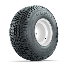Load image into Gallery viewer, GTW 8″ Steel White Wheels &amp; 215/60-8 Load Star Tires – Set of 4