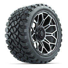 Load image into Gallery viewer, GTW 15″ Bravo Matte Gray Wheels &amp; 23x10-R15 Nomad Tires – Set of 4