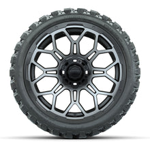 Load image into Gallery viewer, GTW 15″ Bravo Matte Gray Wheels &amp; 23x10-R15 Nomad Tires – Set of 4 — additional view