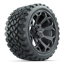 Load image into Gallery viewer, GTW 15″ Raven Matte Gray Wheels &amp; 23x10-R15 Nomad Tires – Set of 4