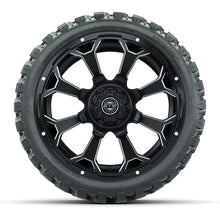 Load image into Gallery viewer, GTW 15″ Raven Matte Black Wheels &amp; 23x10-R15 Nomad Tires – Set of 4 — additional view