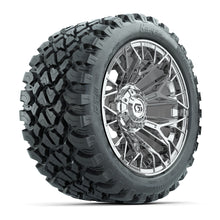 Load image into Gallery viewer, GTW 14″ Stellar Chrome Wheels &amp; 23x10-R14 Nomad Tires – Set of 4