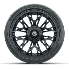 Load image into Gallery viewer, GTW 15″ Stellar Matte Black Wheels &amp; 215/40-R15 Fusion GTR Tires – Set of 4 — additional view