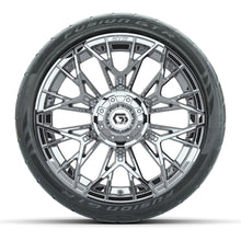 Load image into Gallery viewer, GTW 15″ Stellar Chrome Wheels &amp; 215/40-R15 Fusion GTR Tires – Set of 4 — additional view