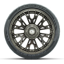 Load image into Gallery viewer, GTW 15″ Stellar Matte Bronze Wheels &amp; 215/40-R15 Fusion GTR Tires – Set of 4 — additional view