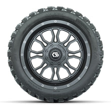 Load image into Gallery viewer, GTW 14″ Volt Gunmetal/Machined Wheels &amp; 23x10-R14 Nomad Tires – Set of 4 — additional view