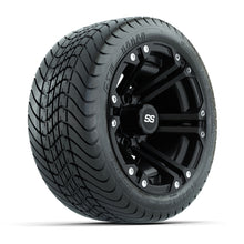 Load image into Gallery viewer, GTW 12″ Specter Matte Black Wheels &amp; 215/35-12 Mamba Tires – Set of 4