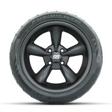 Load image into Gallery viewer, GTW 14″ Godfather Matte Grey Wheels &amp; 225/40-R14 Fusion GTR Tires – Set of 4 — additional view