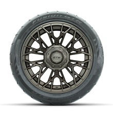 Load image into Gallery viewer, GTW 14″ Stellar Matte Bronze Wheels &amp; 225/40-R14 Fusion GTR Tires – Set of 4 — additional view