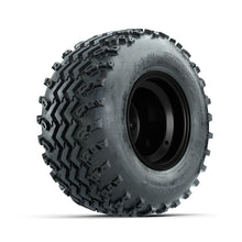Load image into Gallery viewer, GTW 8″ Steel Matte Black 2:5 Offset Wheels &amp; 18x9.50-8 Rogue Tires – Set of 4