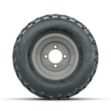 Load image into Gallery viewer, GTW 8″ Steel Club Car Grey Centered Wheels &amp; 18x9.50-8 Rogue Tires – Set of 4 — additional view