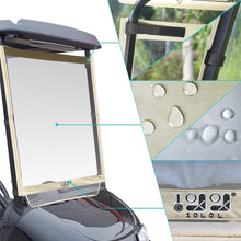 Load image into Gallery viewer, Portable Clear Film PVC Windshield for EZGO Golf Cart Parts