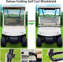 Load image into Gallery viewer, Portable Clear Film PVC Windshield for EZGO Golf Cart Parts