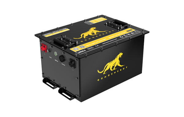 QOMO ENERGY EFlow 51100H 51.2V 100Ah lithium golf cart battery