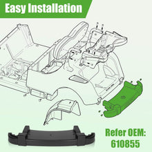 Load image into Gallery viewer, Rear Bumper for EZGO RXV 2008-2015 Golf Carts OEM 610855 Replacement