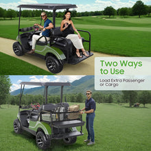 Load image into Gallery viewer, Rear Flip Folding Seat Kit for Yamaha Drive2 2017-Up Golf Cart