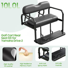 Load image into Gallery viewer, Rear Flip Folding Seat Kit for Yamaha Drive2 2017-Up Golf Cart