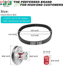Load image into Gallery viewer, Secondary Driven Clutch Belt Kit for Yamaha Golf Carts G2-G28 (1985–2007)