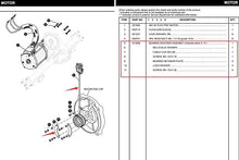 Load image into Gallery viewer, Sensor Bearing Encoder Assembly for EZGO RXV 2008-Up