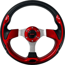 Load image into Gallery viewer, SGC SW04 STEERING WHEEL - Sporty - Fire Engine Red