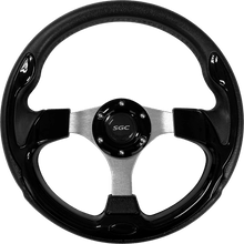 Load image into Gallery viewer, SGC SW05 STEERING WHEEL - Sporty - Glossy Black