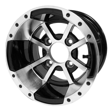Load image into Gallery viewer, SGC 10" Storm Trooper Machined/Black Wheel - Aluminum Alloy — Single Wheel