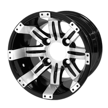 Load image into Gallery viewer, SGC 10" Tempest Machined/Black Wheel - Aluminum Alloy — Single Wheel
