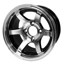 Load image into Gallery viewer, SGC 12" GT Machined/Black Wheel - Aluminum Alloy — Single Wheel