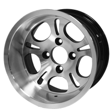 Load image into Gallery viewer, SGC 12" Lightside Machined/Black Wheel - Aluminum Alloy — Single Wheel