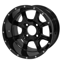 Load image into Gallery viewer, SGC 12" Night Stalker Glossy Black Wheel - Aluminum Alloy — Single Wheel