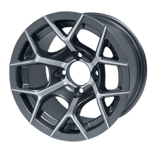Load image into Gallery viewer, SGC 12" Rally Machined/Gunmetal Wheel - Aluminum Alloy — Single Wheel