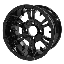 Load image into Gallery viewer, SGC 12" Vampire Glossy Black Wheel - Aluminum Alloy — Single Wheel
