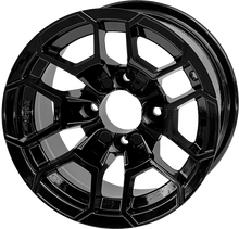 Load image into Gallery viewer, SGC 12" Talon Glossy Black Wheel - Aluminum Alloy — Single Wheel