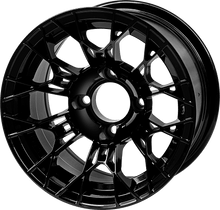 Load image into Gallery viewer, SGC 12″ Tarantula Glossy Black Wheel – Aluminum Alloy — SKU WH1274