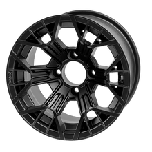 Load image into Gallery viewer, SGC 12″ Mantis Matte Black Wheel – Aluminum Alloy — SKU WH1276