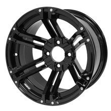 Load image into Gallery viewer, SGC 14" Terminator Glossy Black Wheel - Aluminum Alloy — Single Wheel