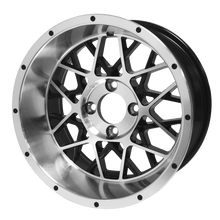 Load image into Gallery viewer, SGC 14" Venom Machined/Black Wheel - Aluminum Alloy — Single Wheel