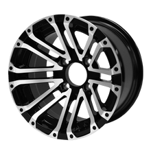 Load image into Gallery viewer, SGC 14" Lancer Machined/Black Wheel - Aluminum Alloy — Single Wheel