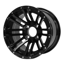 Load image into Gallery viewer, SGC 14" Lancer Glossy Black Wheel - Aluminum Alloy — Single Wheel