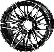 Load image into Gallery viewer, SGC 14″ Hornet Machined Black Wheel – Aluminum Alloy — SKU WH1435