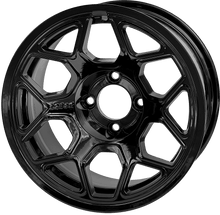 Load image into Gallery viewer, SGC 14″ Yeti Glossy Black Wheel – Aluminum Alloy — SKU WH1450