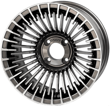 Load image into Gallery viewer, SGC 14" Piranha Machined Gunmetal Wheel - Aluminum Alloy — Single Wheel