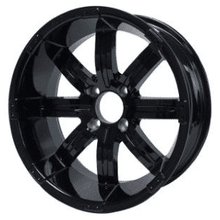 Load image into Gallery viewer, SGC 15" Tempest Glossy Black Wheel - Aluminum Alloy — Single Wheel
