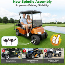 Load image into Gallery viewer, Spindle Assembly for EZGO RXV 2008-Up Golf Carts with Main Studs &amp; Bolts